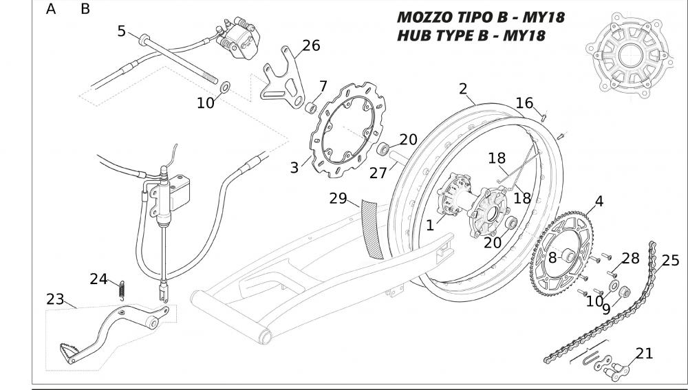 52784_46 Hinterrad Typ B - 2018