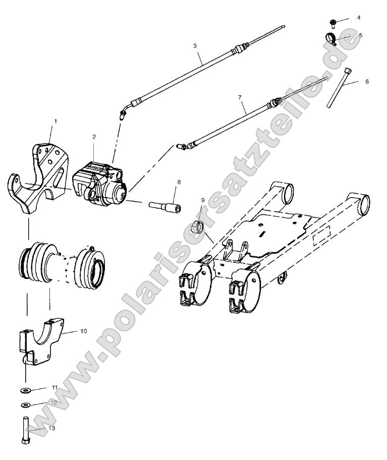 Rear Caliper Mounting