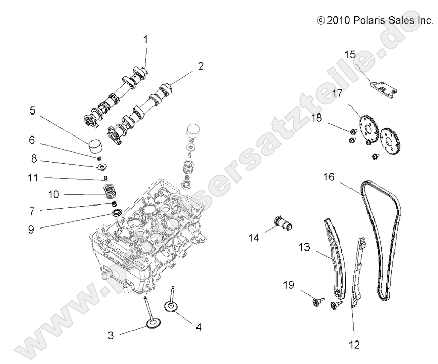 ENGINE, VALVES and CAMSHAFTS