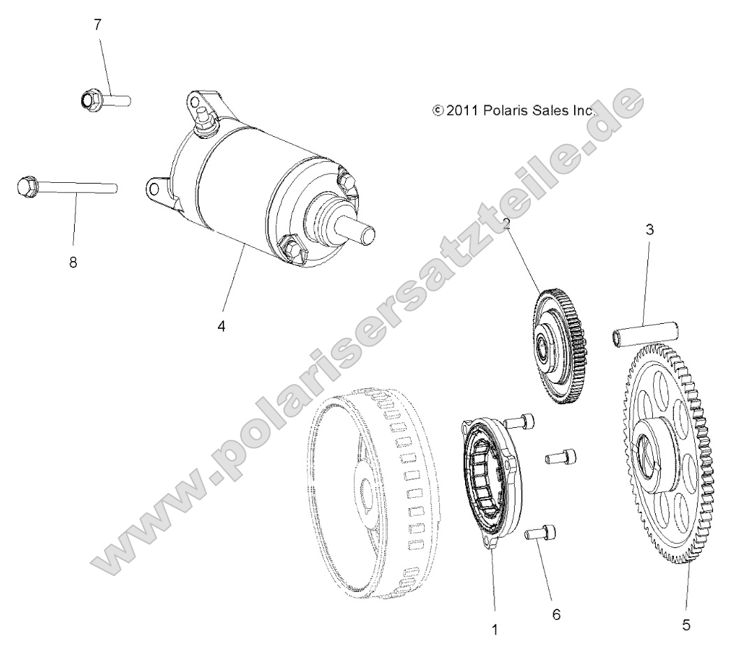 Engine, Starter Drive