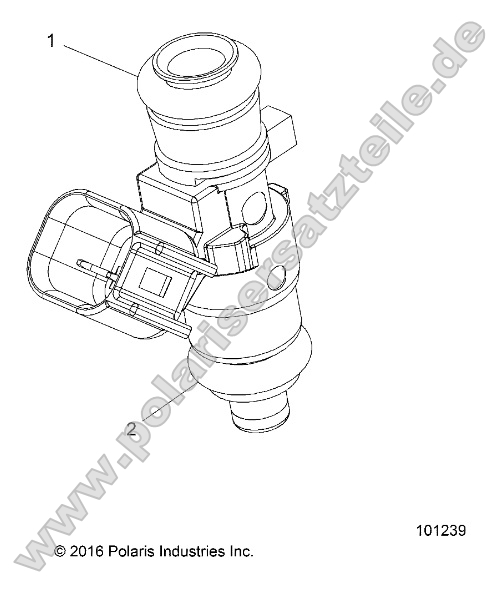 Engine, Fuel Injector