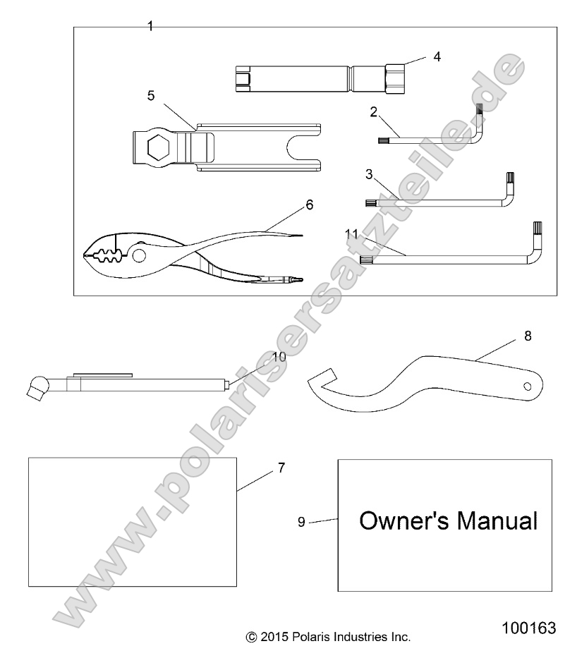 References, Tool Kit and Owners Manual