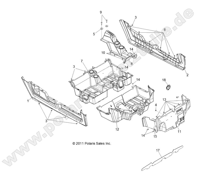 BODY, FLOOR and ROCKER PANELS