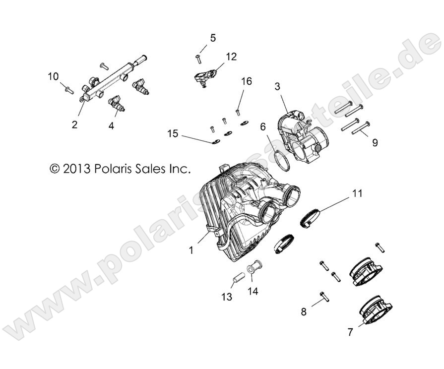 ENGINE, INTAKE and THROTTLE BODY