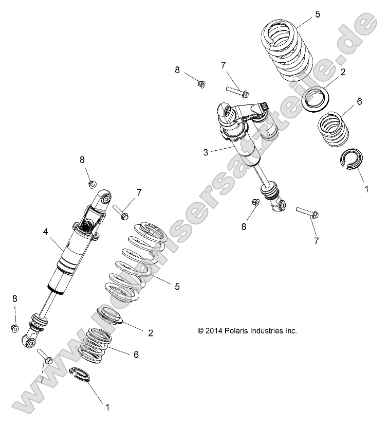 Suspension, Rear Shock Mounting