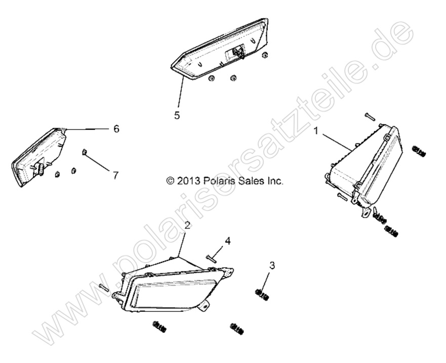 ELECTRICAL, HEADLIGHTS AND TAILLIGHTS