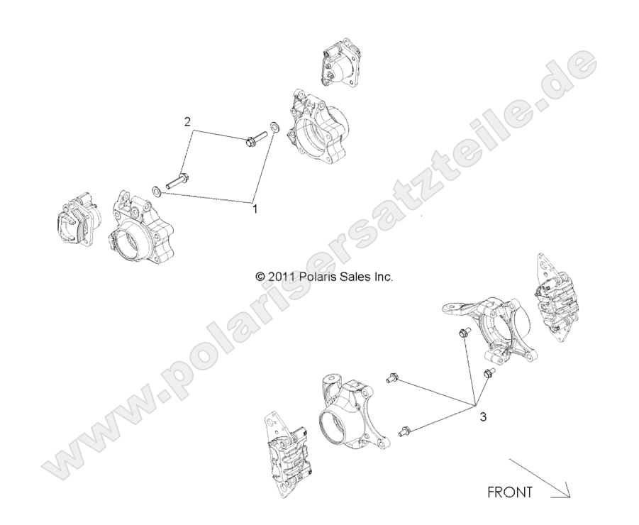 BRAKES, CALIPER MOUNTING