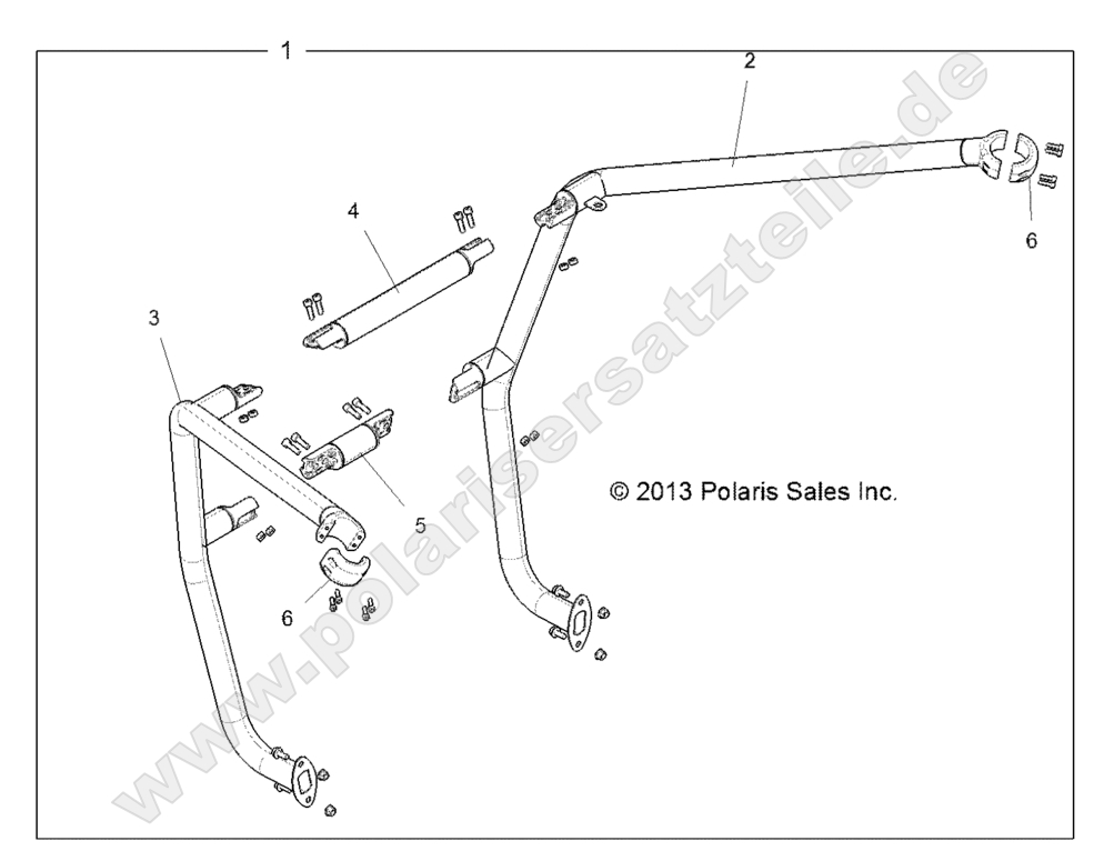 CHASSIS, CAB FRAME EXTENSION KIT