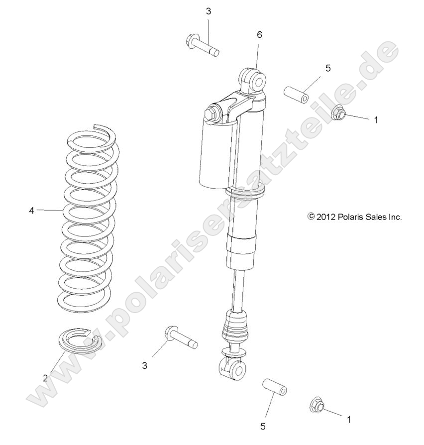 SUSPENSION, FRONT SHOCK MOUNTING