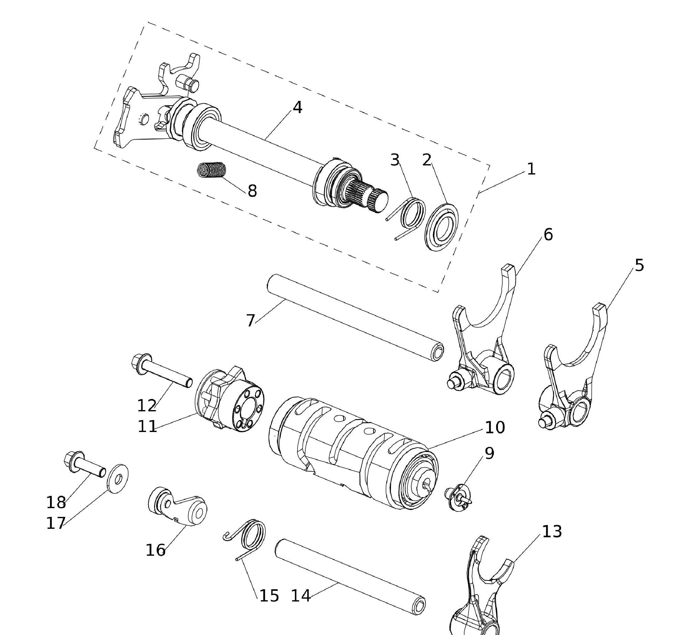 Schaltwalze Schaltwalze