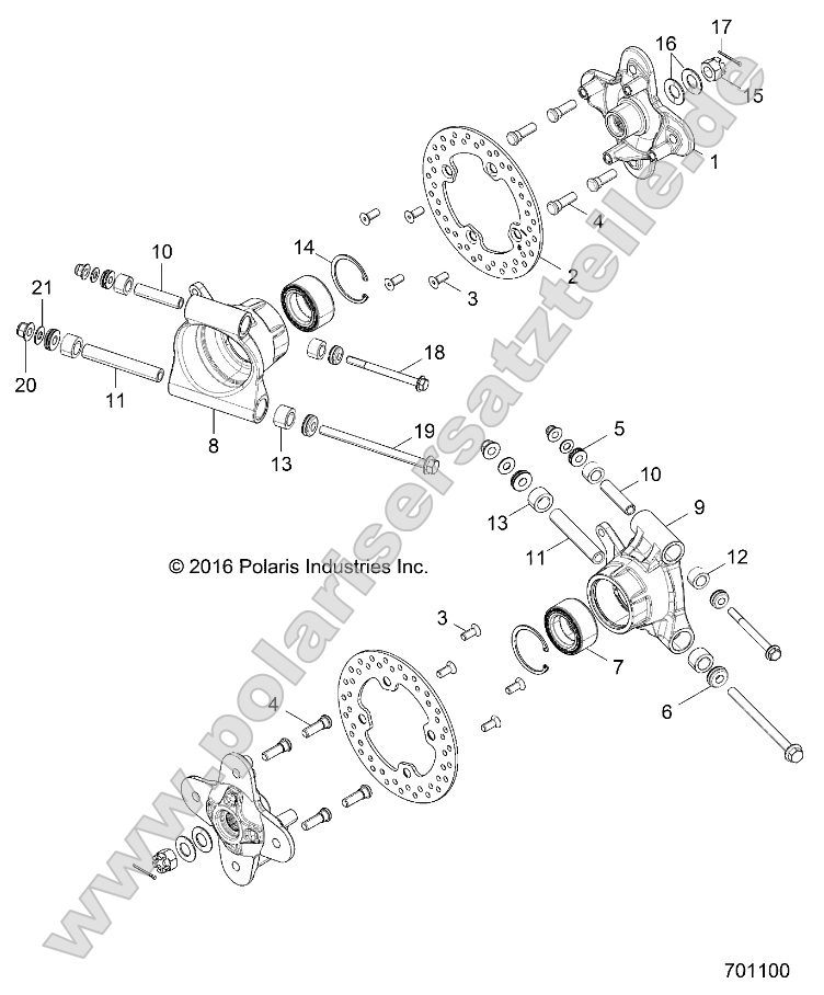 Suspension, Rear Carrier