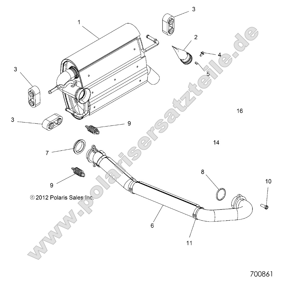 Engine, Exhaust System