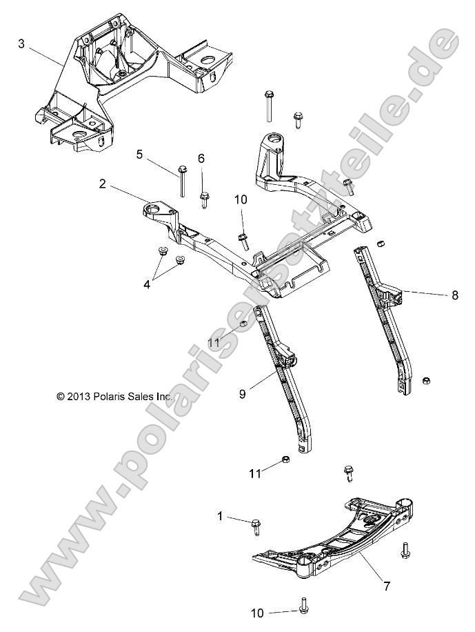 Body, Front Rack Support