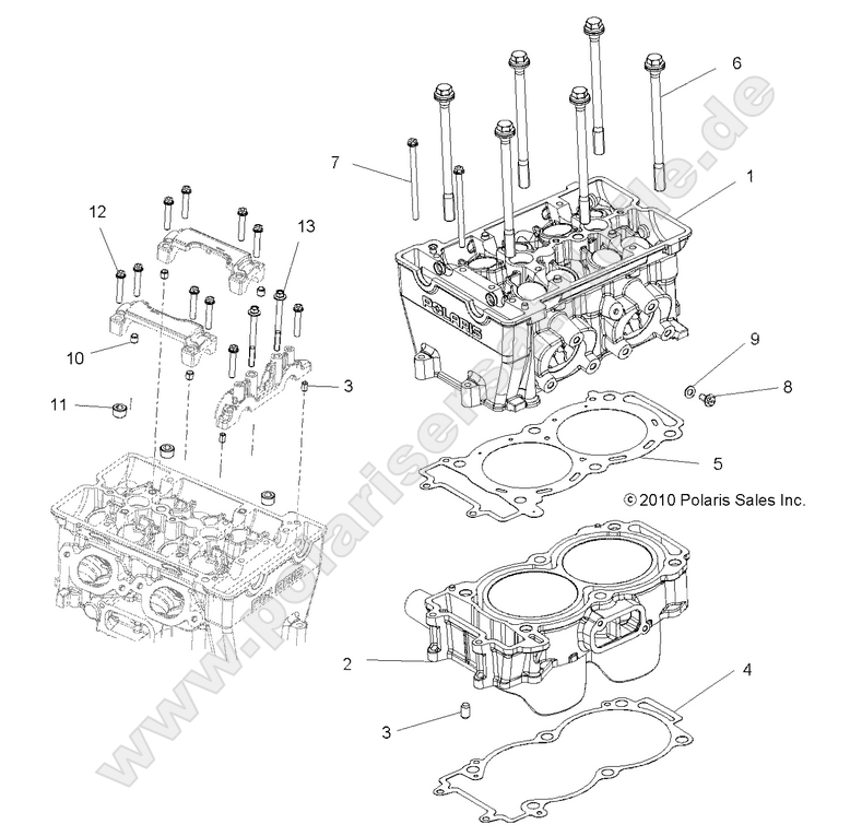ENGINE, CYLINDER and HEAD