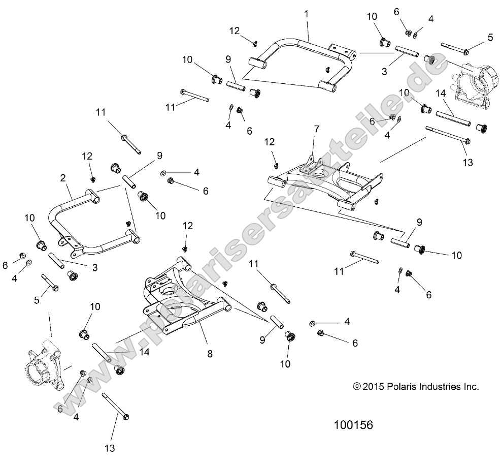 Suspension, Rear Control Arms