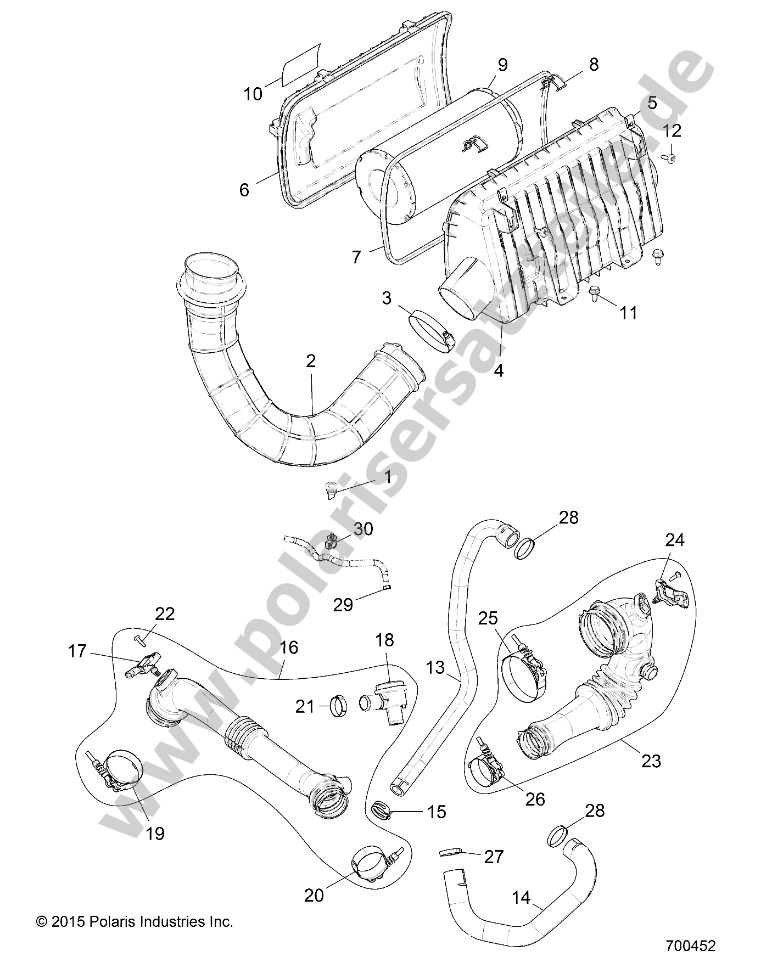 ENGINE, AIR INTAKE SYSTEM