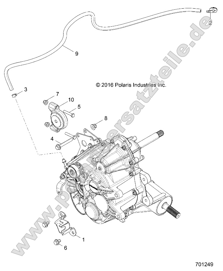 Drive Train, Main Gearcase Mounting