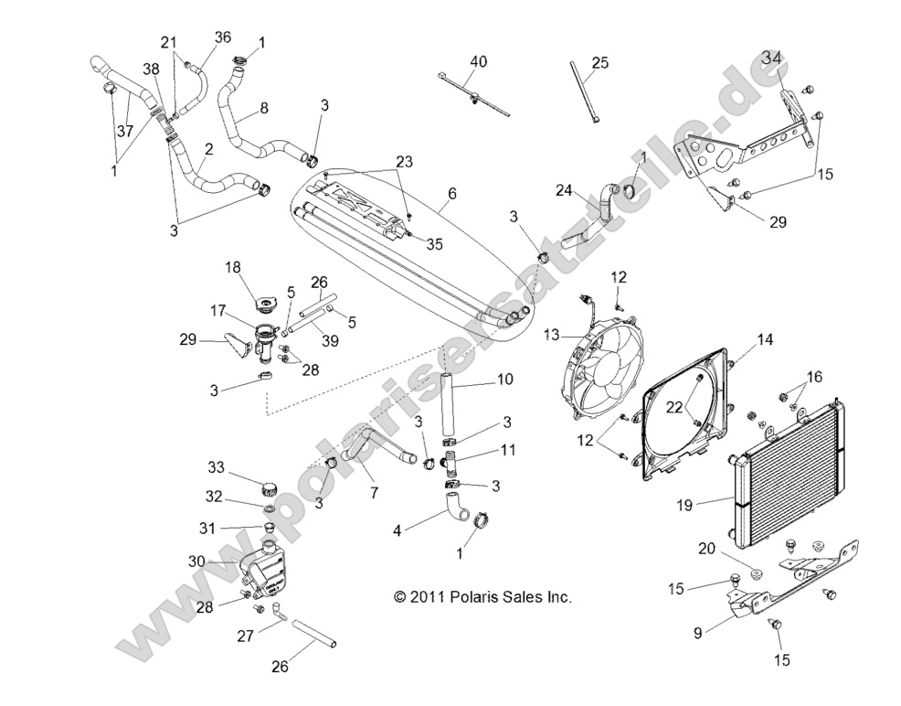 ENGINE, COOLING SYSTEM