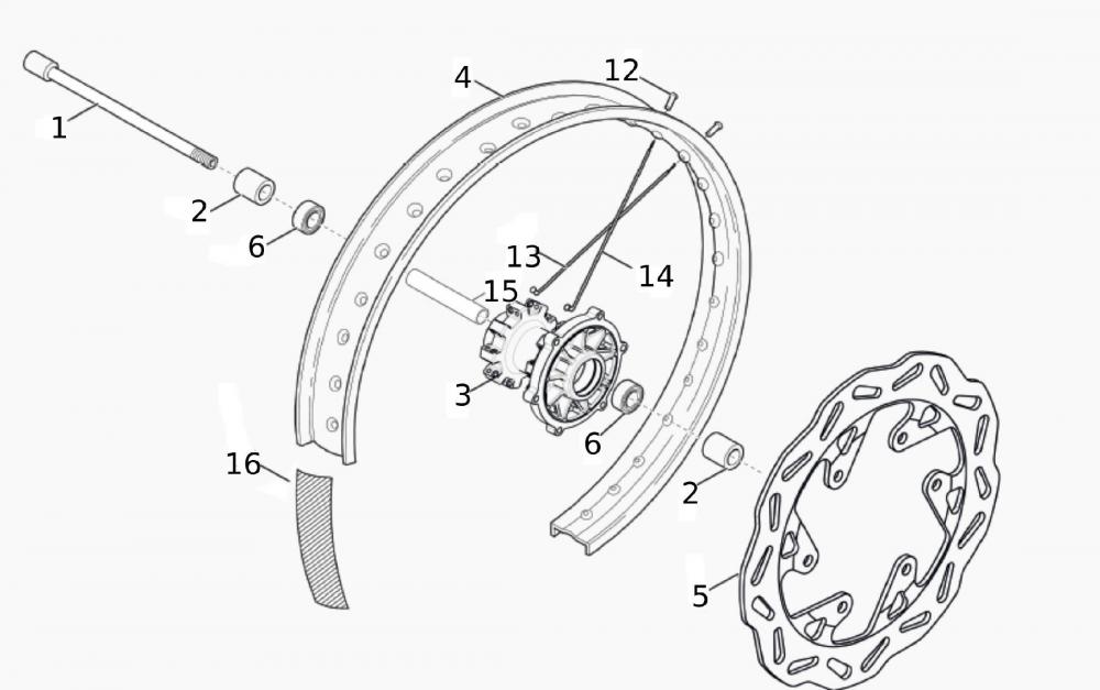 52593_74 Vorderrad Typ B - 2018