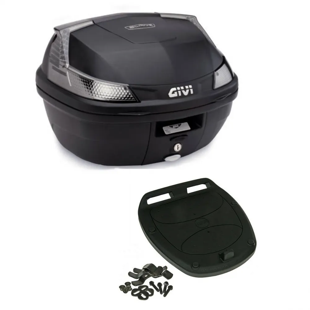 Givi Monolock Topcase B37 NT Blade - 37 Liter - schwarz inkl. Montagekit