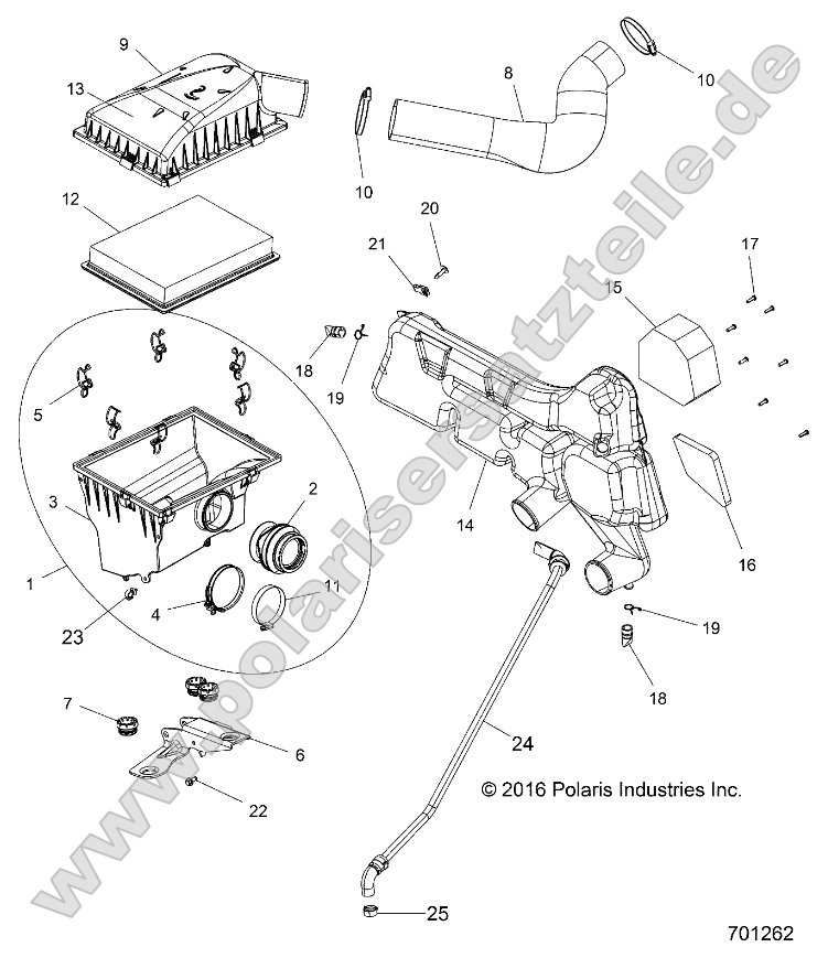 Engine, Air Intake System