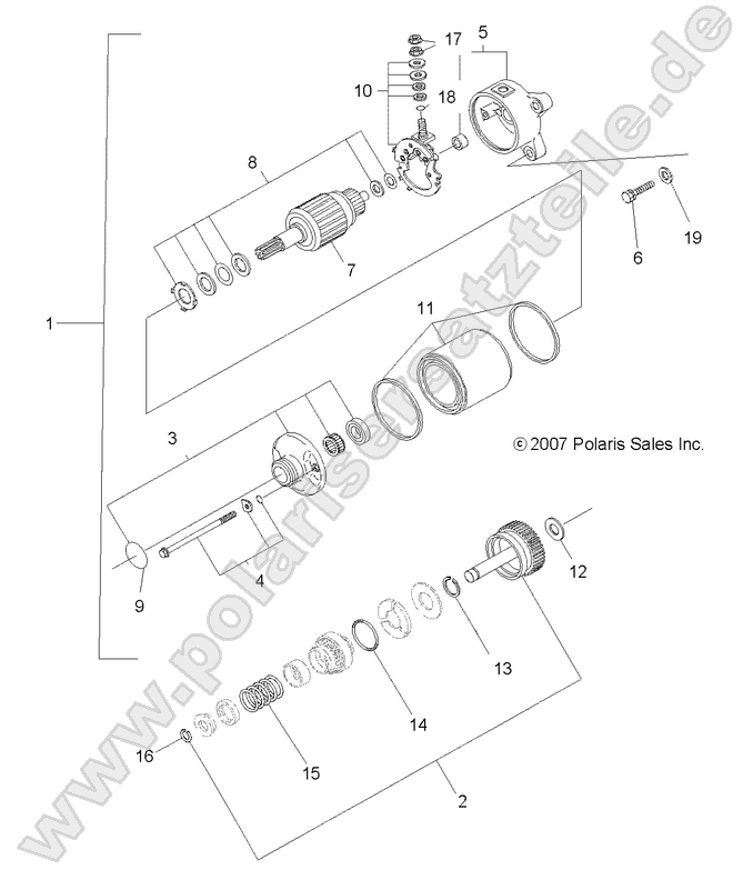 ENGINE, STARTING SYSTEM