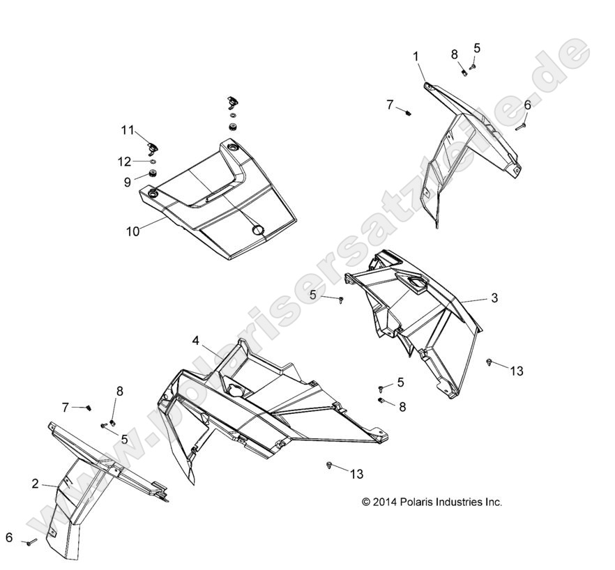 BODY, HOOD AND FRONT BODY WORK