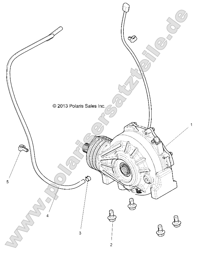 Drive Train, Front Gearcase Mounting