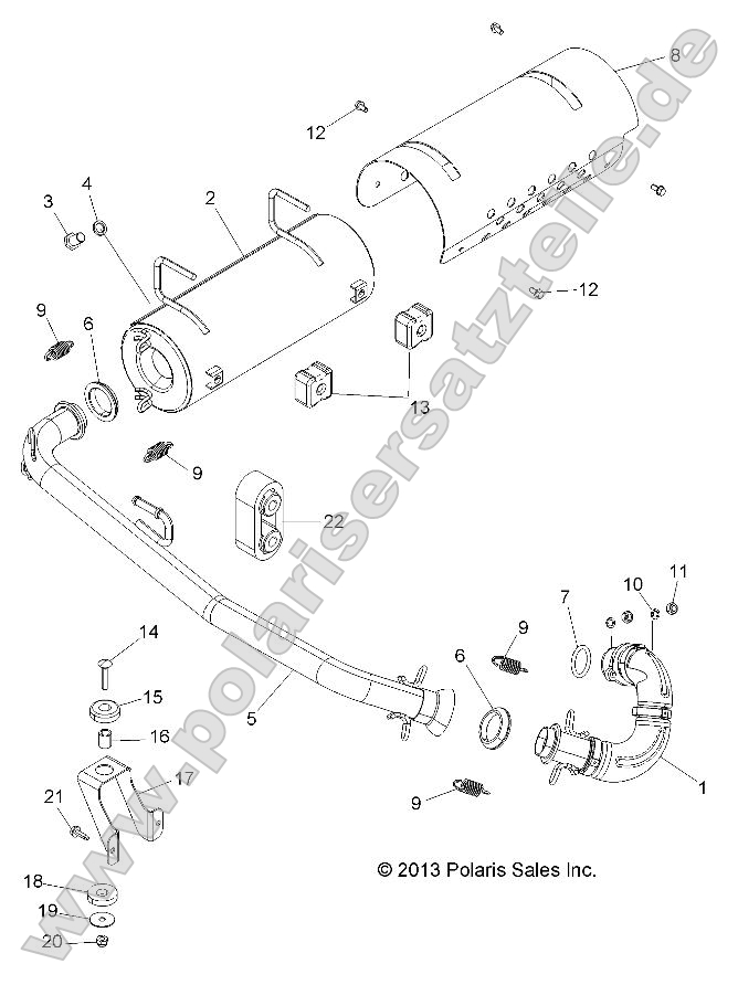 Engine, Exhaust System