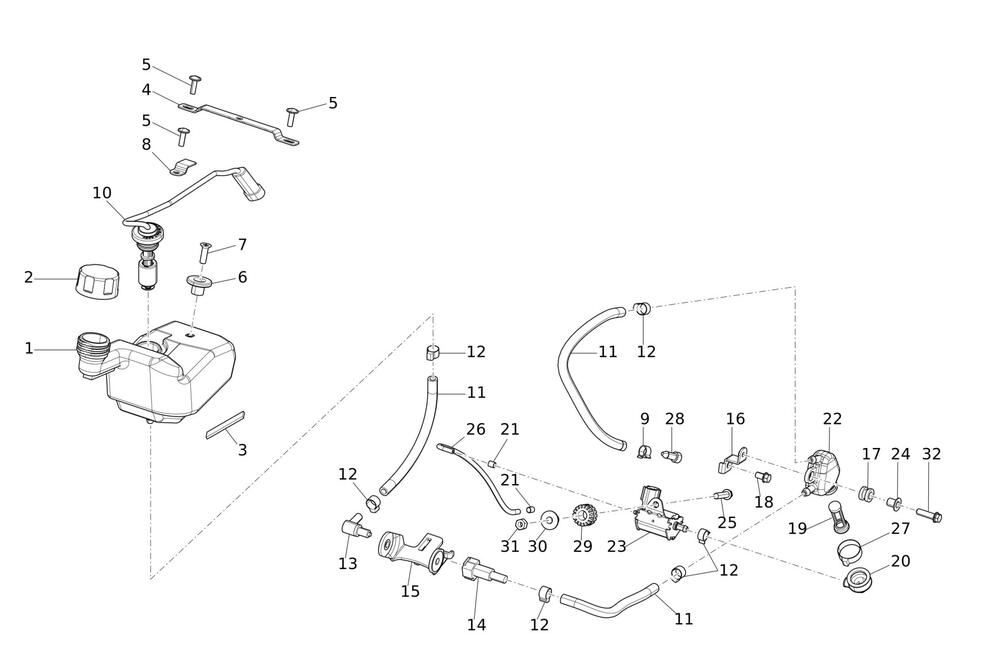 XE300MY24-Oeltank Oeltank