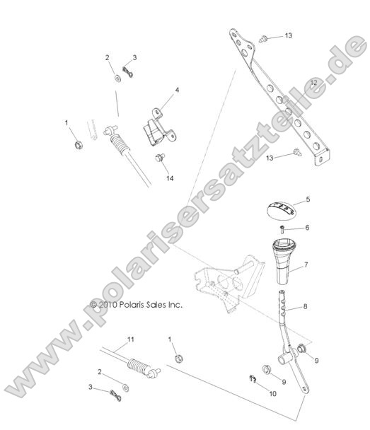DRIVE TRAIN, GEAR SELECTOR