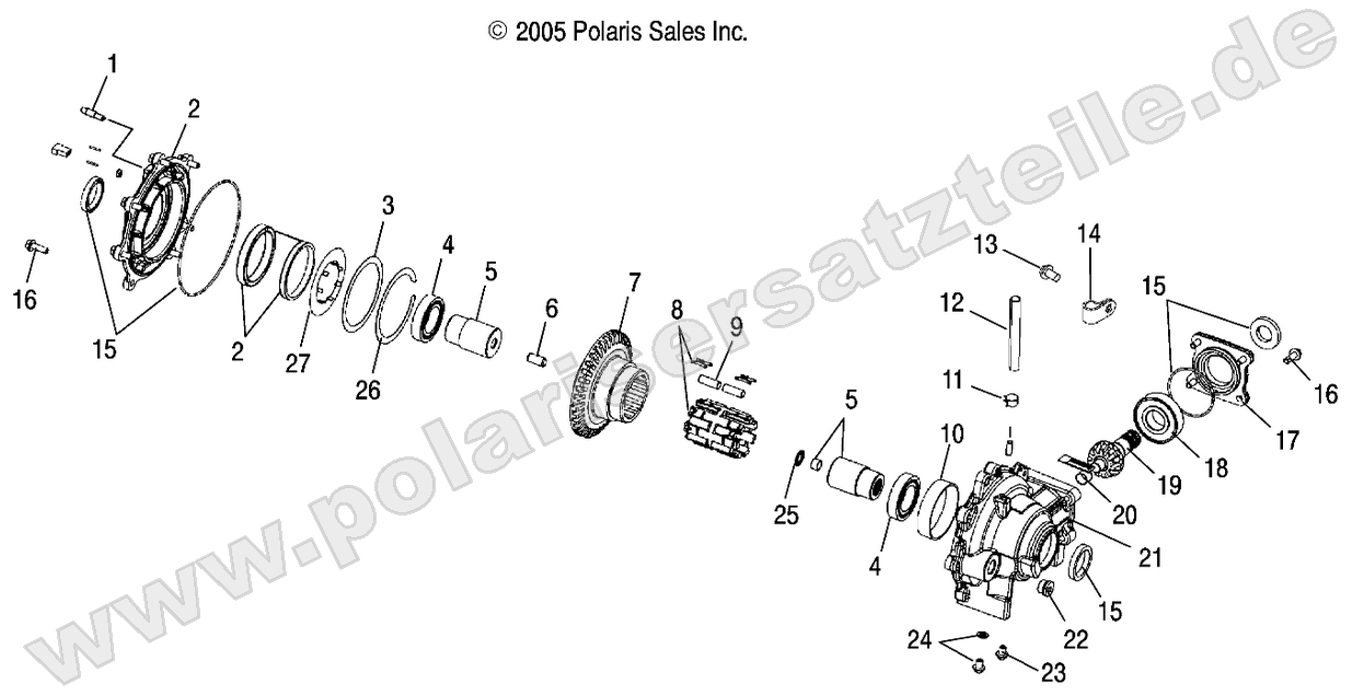 HOUSING, FRONT (DEMAND DRIVE)