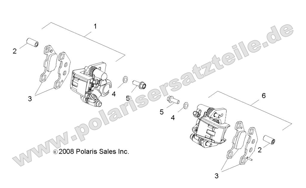 BRAKES, CALIPER, FRONT