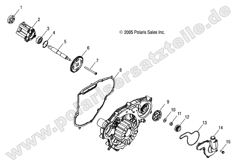OIL PUMP and WATER PUMP