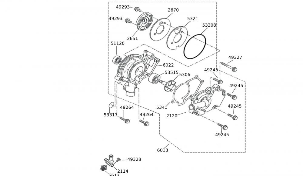53231_32 Wasserpumpe