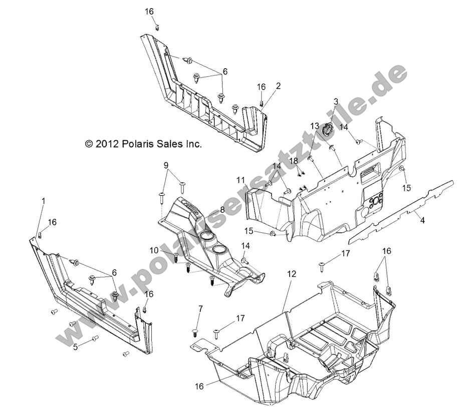 BODY, FLOOR and ROCKER PANELS