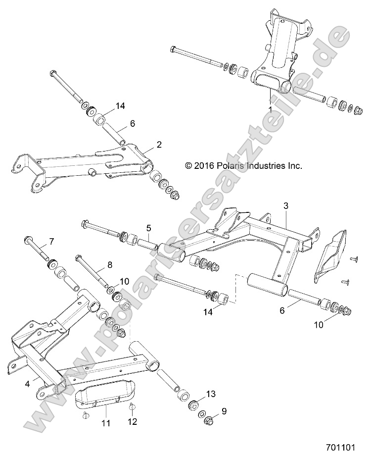 Suspension, Rear Control Arms