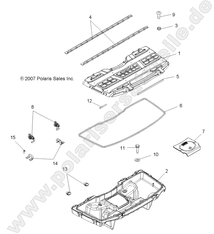 BODY, FRONT STORAGE BOX