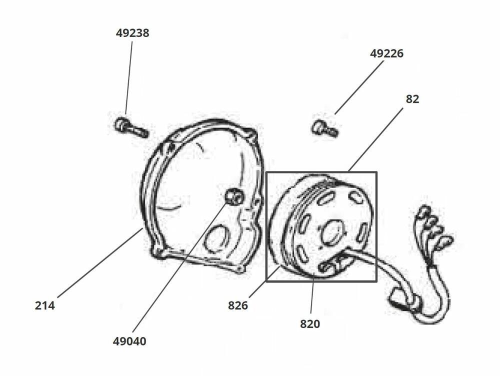 Fantic-XE-XM-50-Lichtmaschine Lichtmaschine