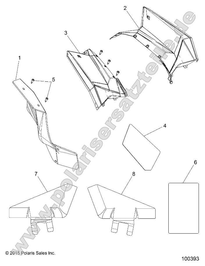 Body, Rear Cab and Heat Shields