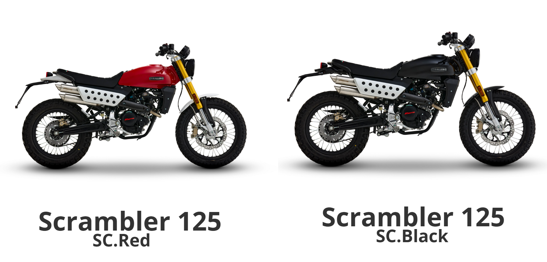 Fantic Caballero 125 Euro5+ Scrambler 2025