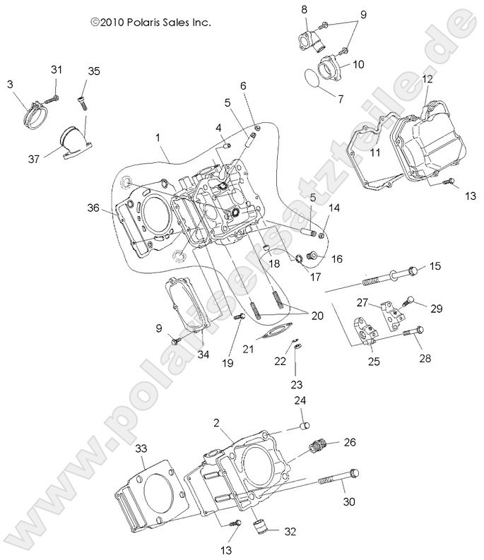 ENGINE, CYLINDER and HEAD