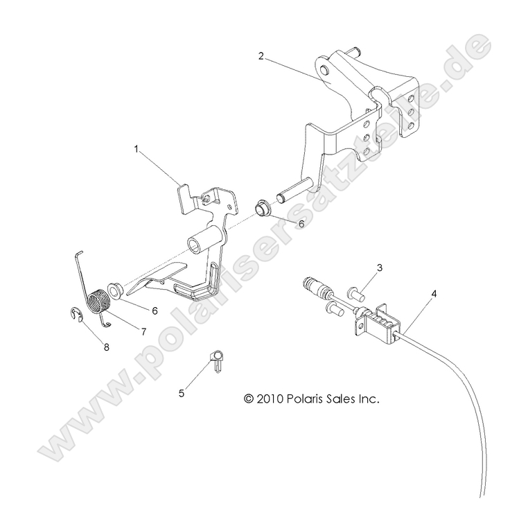 ENGINE, THROTTLE PEDAL