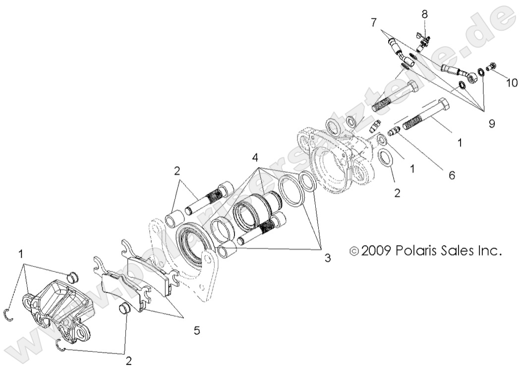 BRAKES, REAR CALIPER