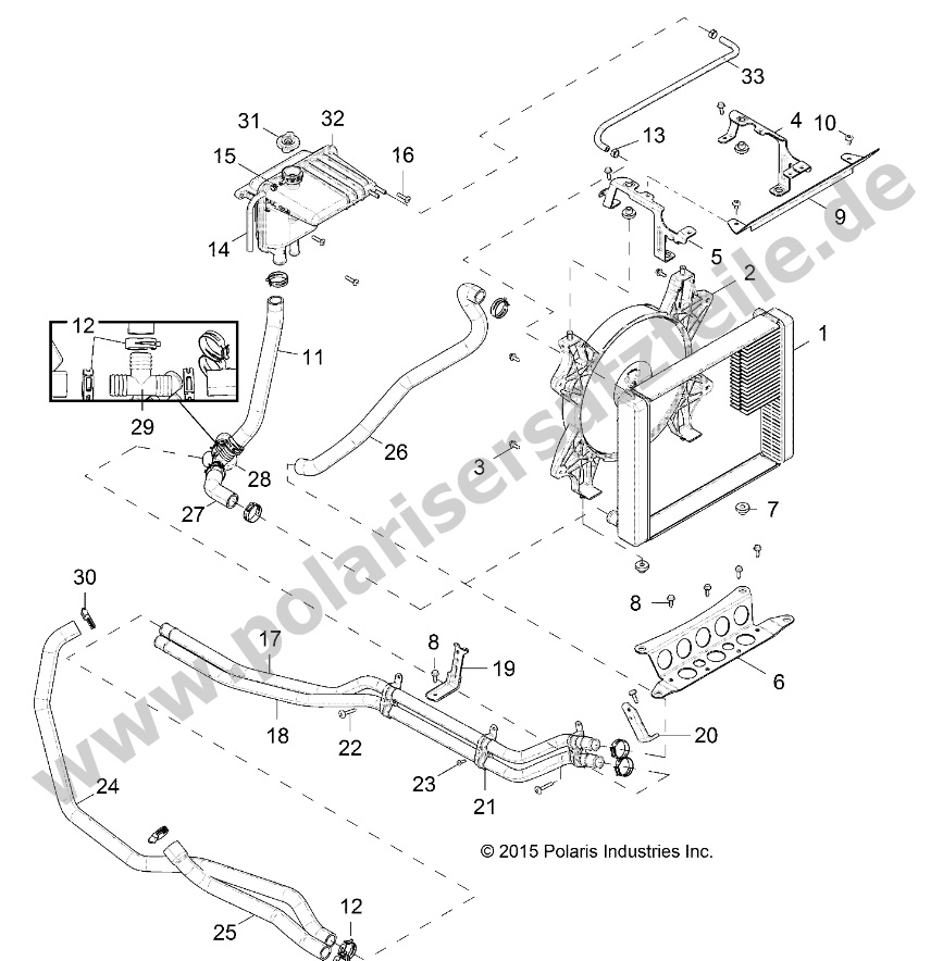 ENGINE, COOLING SYSTEM