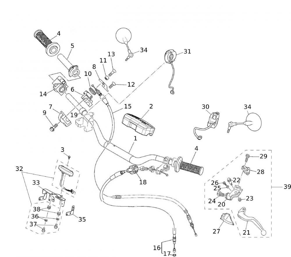 52863_34 Lenker & Hebel