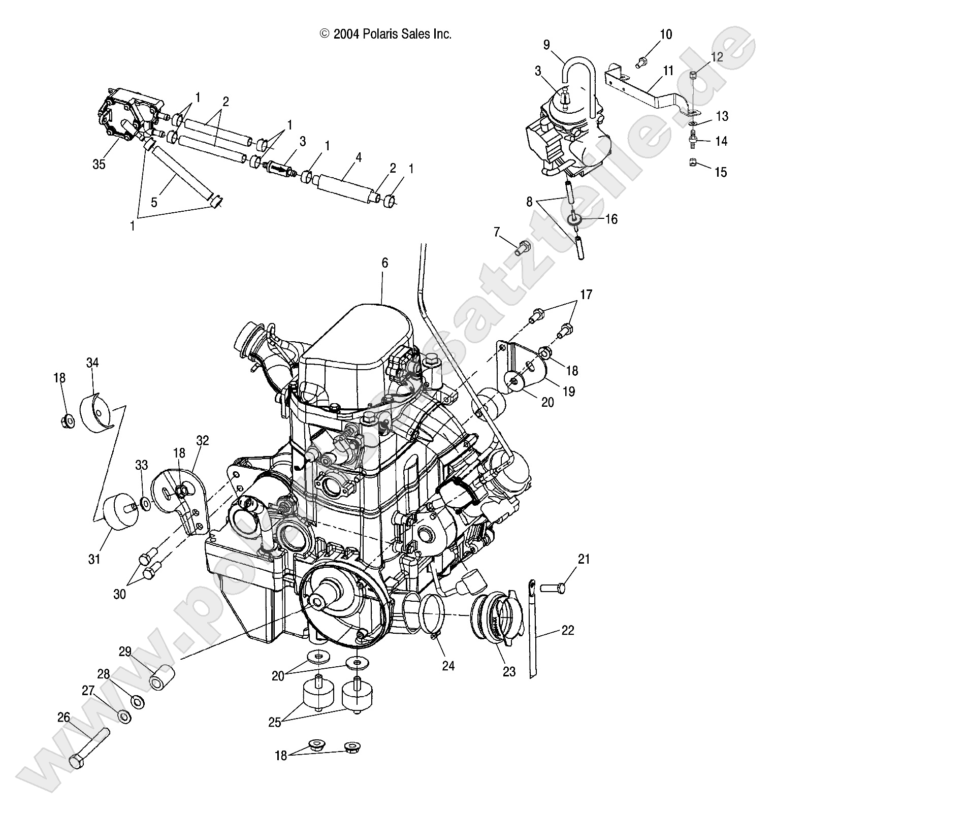 ENGINE MOUNTING-A05MH68AK