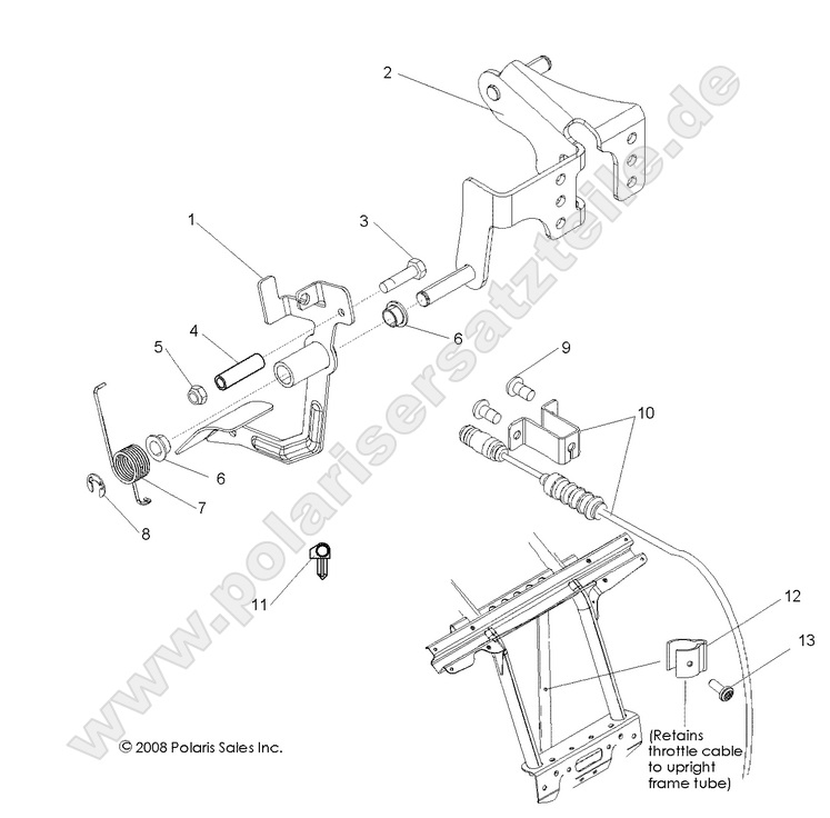 engine throttle pedal