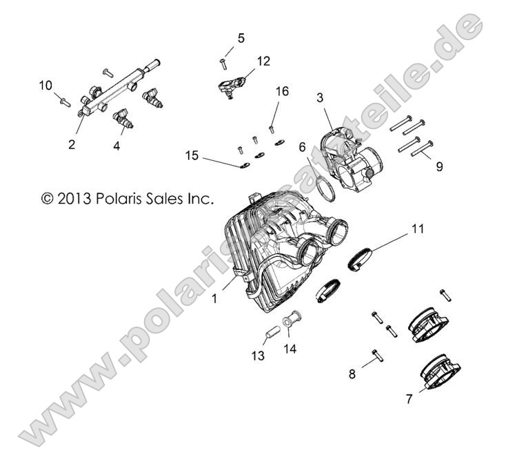ENGINE, INTAKE and THROTTLE BODY