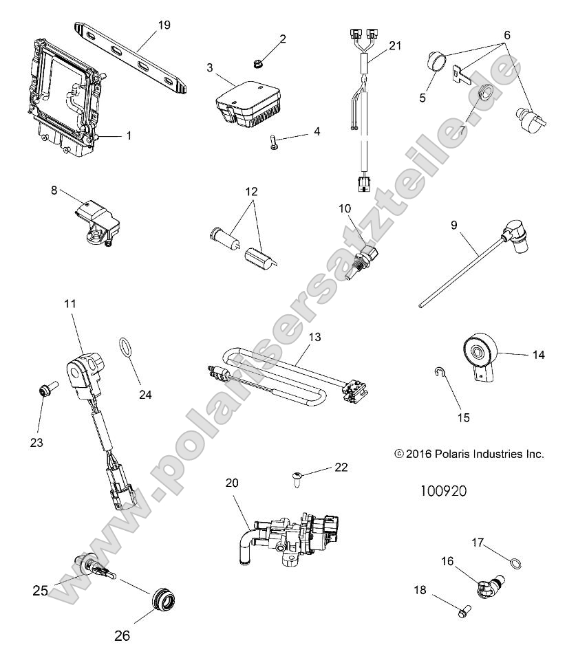 Electrical, Switches, Sensors, ECU and Controls Modules
